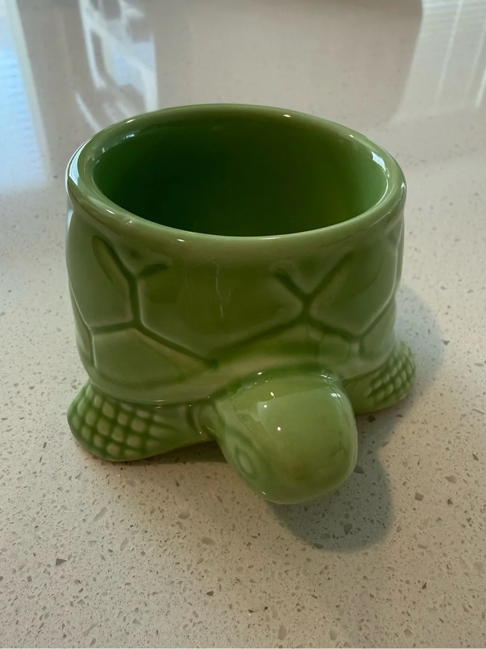 Bath & Body Works Green Turtle Ceramic Candle Holder